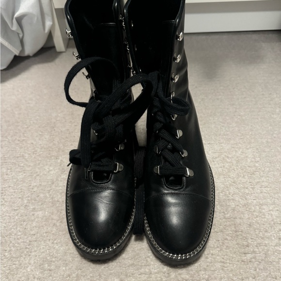 Stuart Weitzman Laceup Combat Boot - Picture 3 of 11